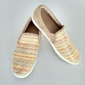 Alex + Alex Suede slip-on loafers multicolored